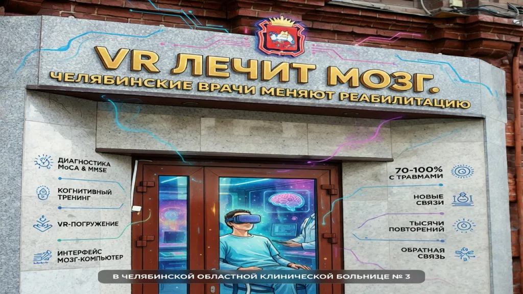 VR лечит мозг. Челябинские врачи меняют реабилитацию